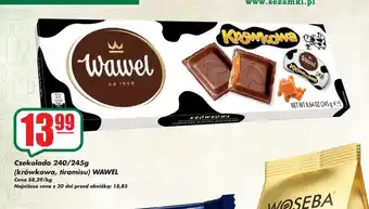 Sezamek Czekolada Wawel oferta
