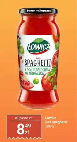 Biedronka Sos spaghetti Łowicz oferta
