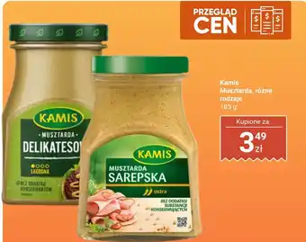 Biedronka Musztarda delikatesowa Kamis oferta