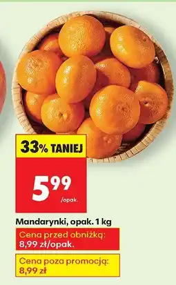 Biedronka Mandarynki 1 kg Biedronka oferta