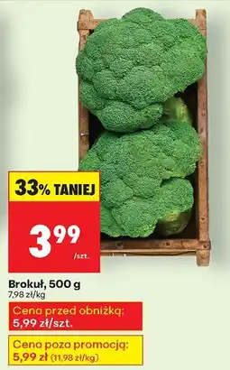 Biedronka Brokuł 500 g Biedronka oferta