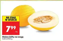 Biedronka Melon żółty na wagę Biedronka oferta