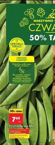 Biedronka Groszek cukrowy Biedronka oferta