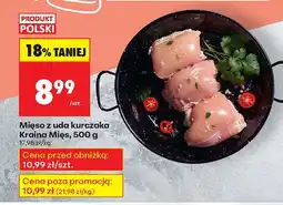 Biedronka Mięso z uda kurczaka Kraina Mięs oferta