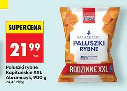 Biedronka Paluszki rybne Kapitańskie XXL Abramczyk oferta