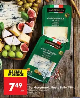 Biedronka Ser Gorgonzola pikantna Gusto Bello oferta