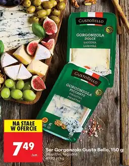Biedronka Ser Gorgonzola łagodna Gusto Bello oferta