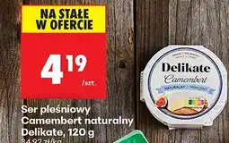 Biedronka Ser pleśniowy Camembert naturalny Delikate oferta
