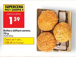 Biedronka Bułka z żółtym serem Biedronka oferta