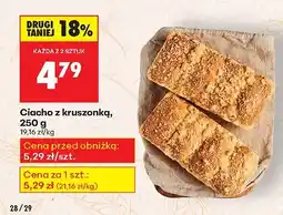 Biedronka Ciasto z kruszonką Biedronka oferta