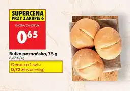 Biedronka Bułka poznańska Biedronka oferta