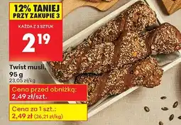 Biedronka Twist musli Biedronka oferta