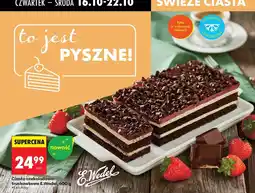 Biedronka Ciasto czekoladowo-truskawkowe E.Wedel oferta