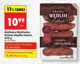 Biedronka Kiełbasa Myśliwska Kraina Wędlin Select oferta