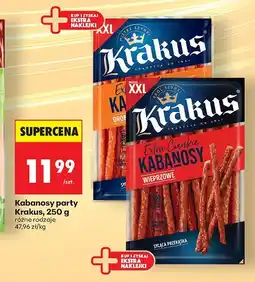 Biedronka Kabanosy party Krakus oferta