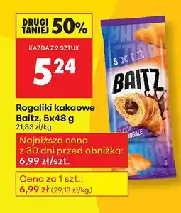 Biedronka Rogaliki kakaowe 5 szt. Baitz oferta