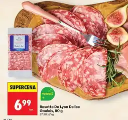 Biedronka Wędlina Rosette De Lyon Delice Gaulois oferta