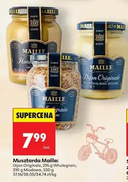 Biedronka Musztarda Dijon Originale Maille oferta
