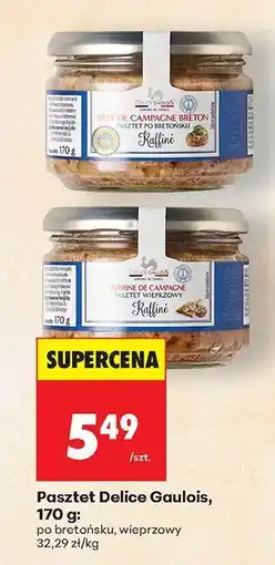 Biedronka Pasztet po bretońsku Delice Gaulois oferta