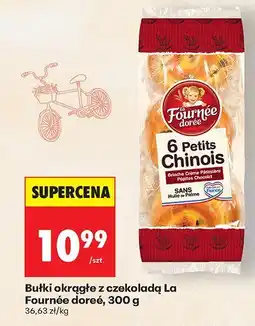 Biedronka Bułki okrągłe z czekoladą La Fournée dorée oferta