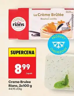 Biedronka Deser Creme Brulee 2-pak Rians oferta