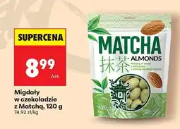 Biedronka Migdały w czekoladzie z Matchą Matcha oferta