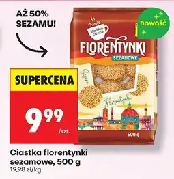 Biedronka Ciastka florentynki sezamowe Biedronka oferta