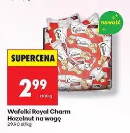 Biedronka Wafelki Royal Charm Hazelnut oferta