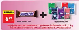 Biedronka Zestaw: baton Snickers + guma do żucia Orbit Snickers, Orbit oferta