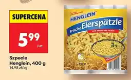 Biedronka Makaron Szpecle Henglein oferta