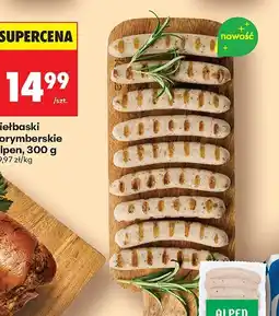 Biedronka Kiełbaski norymberskie Alpen oferta