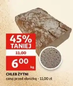 Auchan Chleb żytni oferta