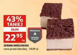 Auchan Sernik królewski Auchan oferta