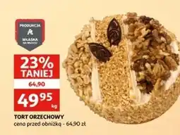 Auchan Tort orzechowy Auchan oferta