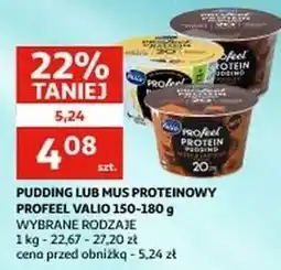Auchan Mus czekoladowy Valio Profeel oferta