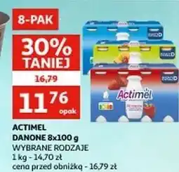 Auchan Jogurt classic Danone Actimel oferta
