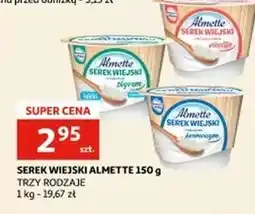 Auchan Serek wiejski z twarożkiem kremowym Hochland Almette oferta