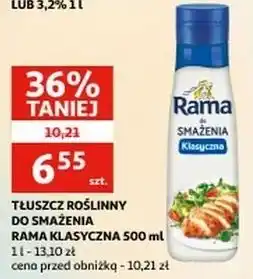 Auchan Mix olejów klasyczny Rama Smaż Jak Szef Kuchni oferta
