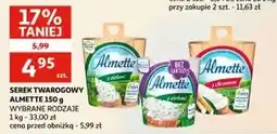 Auchan Serek z chrzanem Hochland Almette oferta