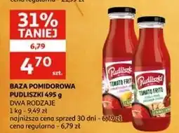 Auchan Passata tomato frito zioła i smak pieczonego czosnku Pudliszki oferta