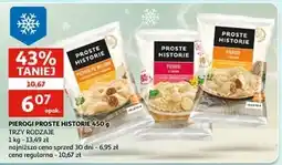 Auchan Pierogi z mięsem Iglotex Proste Historie oferta