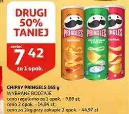 Auchan Chipsy sour cream-onion Pringles oferta