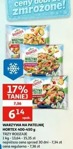 Auchan Warzywa na patelnię z suszonymi pomidorami Hortex oferta