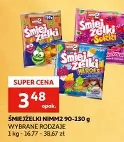 Auchan Żelki Nimm2 Śmiejżelki Heroes oferta