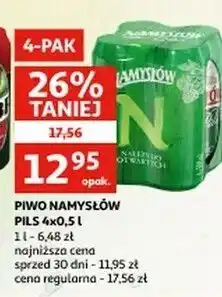 Auchan Piwo Namysłów Pils oferta