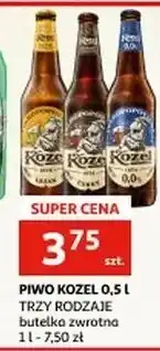 Auchan Piwo Kozel 0% oferta