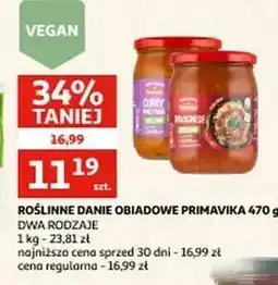 Auchan Danie curry Primavika oferta