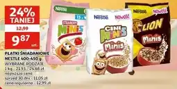 Auchan Płatki śniadaniowe minis Lion oferta