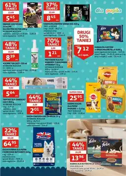Auchan Karma dla kota wybór smaków w sosie Sheba Kitten oferta