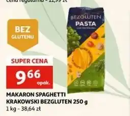 Auchan Makaron niskobiałkowy spaghetti Bezgluten oferta